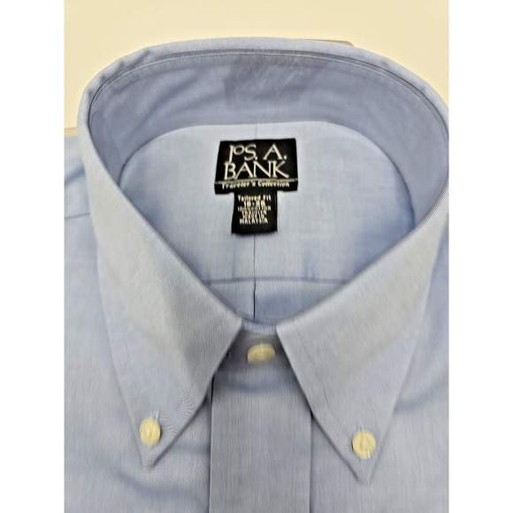 Joseph a Bank Men's Long sleeve Blue Shirt 16-36 NIP - Picture 5 of 11